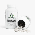 Anivol Magnesium Glycinate Capsules | 275 mg Magnesium Glycinate Supplement