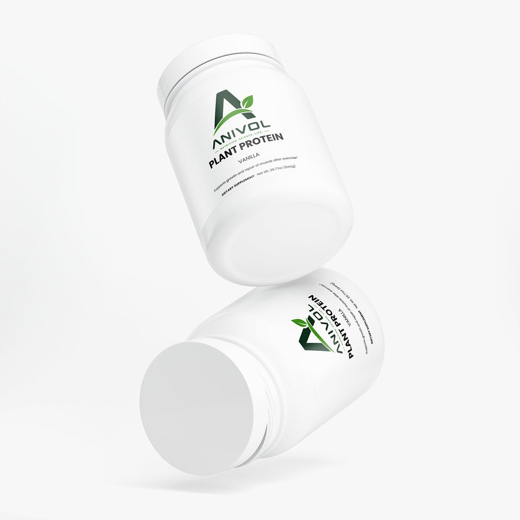 Anivol Plant-Based Protein Powder (Vanilla) | Dairy-Free, Soy-Free, 20g Protein