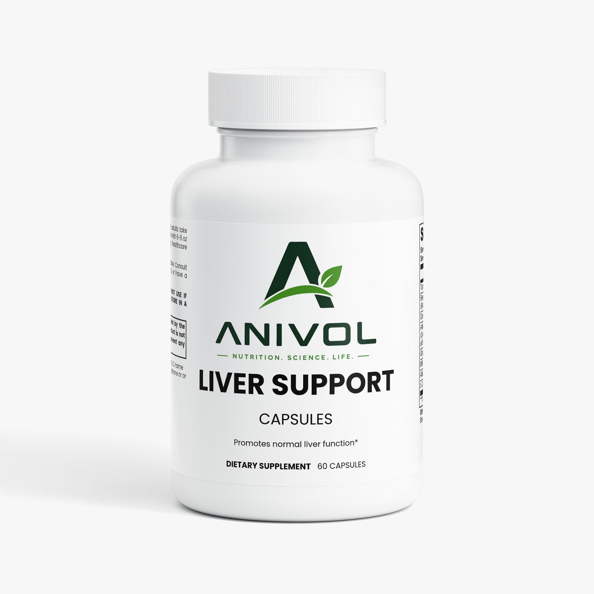 Anivol Milk Thistle & L-Cysteine Supplement | Liver Support with Turmeric & Beet Root