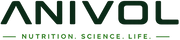 Anivol logo featuring a stylized A with a green leaf representing science-backed nutrition and wellness.